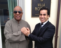 Il grande Stevie Wonder ospite al CastaDiva Resort di Blevio