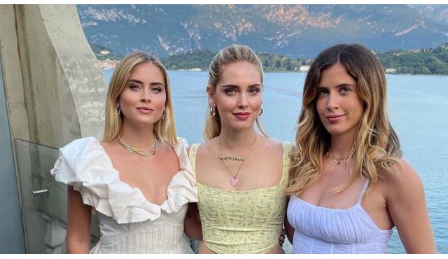 The Ferragnez relaxing on Lake Como. And Clooney has arrived too