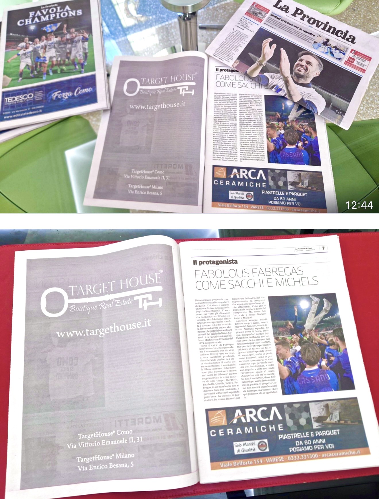 Como Calcio e TargetHouse® Un Futuro di Successo